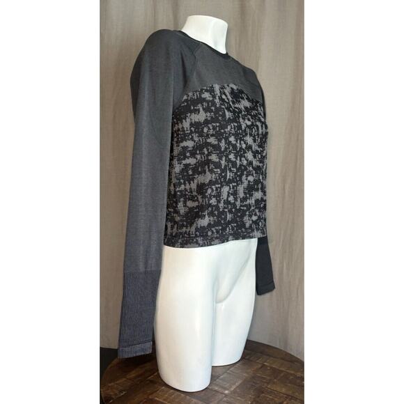 ZELLA NWT Women’s two piece Set Long Sleeve Top And leggings Black and grey - Picture 8 of 16